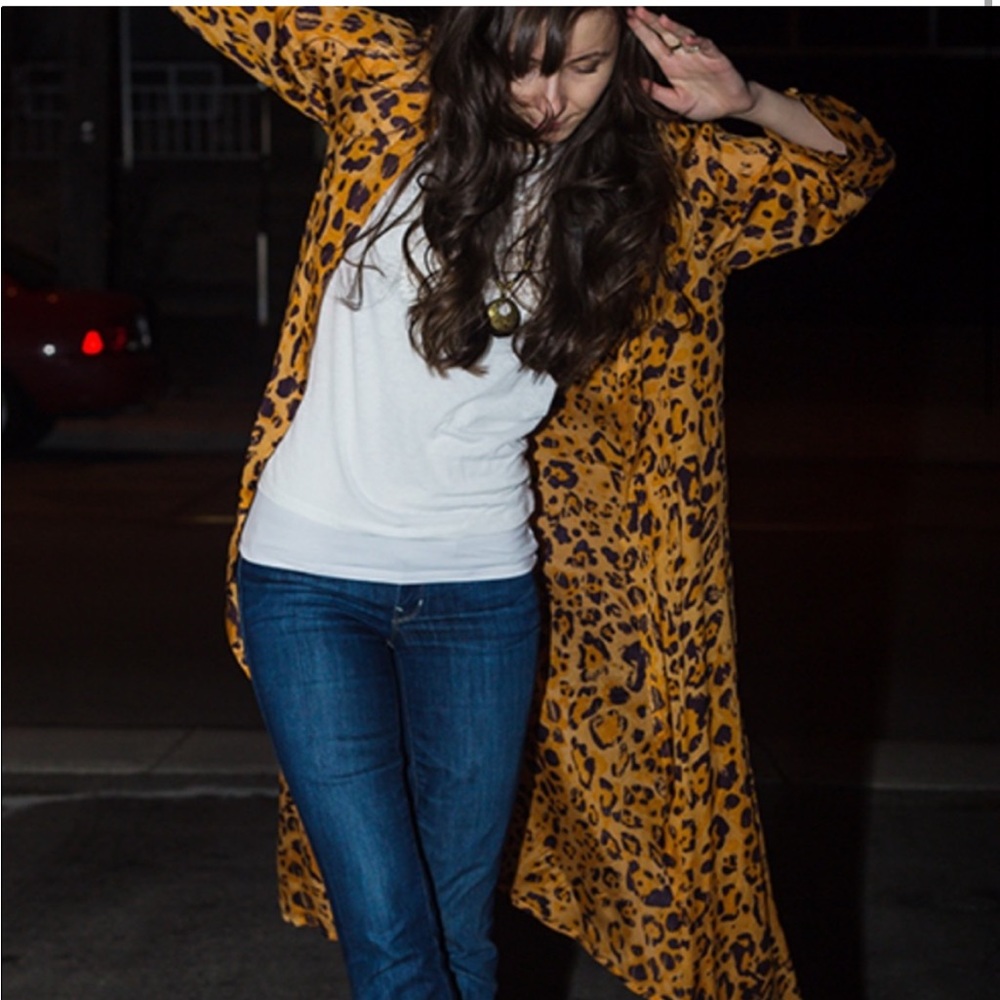 Spell & Gypsy wild ones duster amber